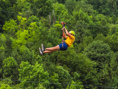 Zip-lining coorg